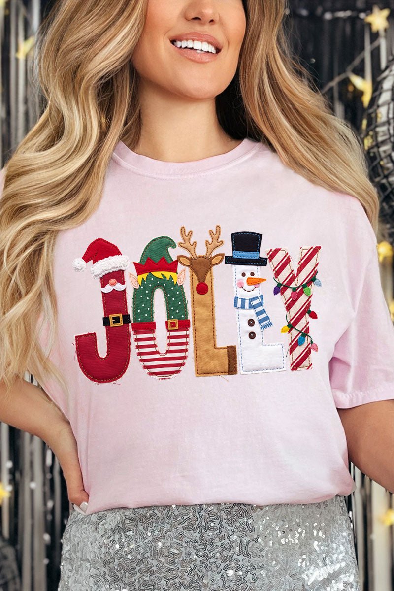 Christmas Characters Jolly Comfort Colors Adult Ring-Spun Cotton Tee - Wholesale Accessory Market