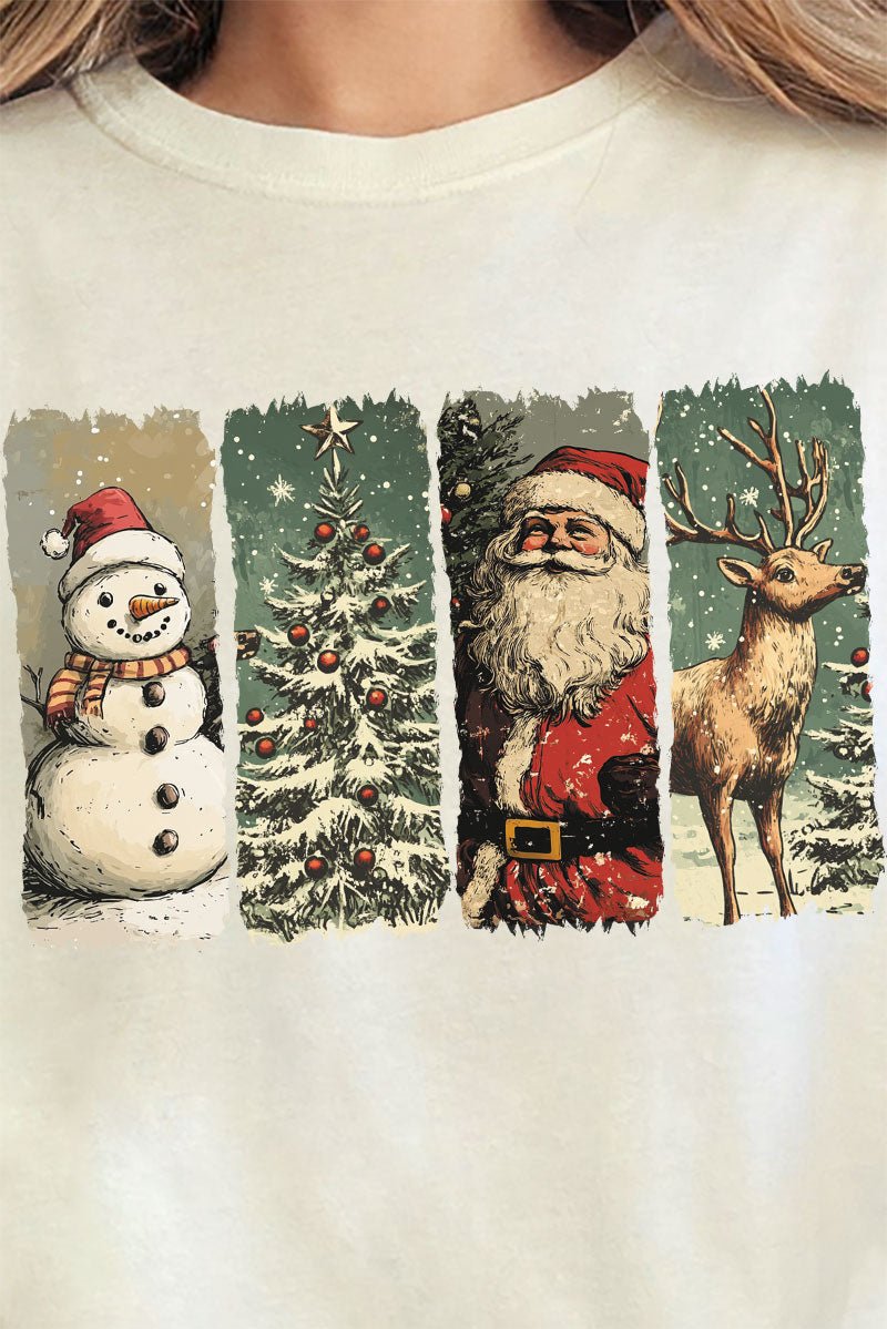 Classic Christmas Time Comfort Colors Adult Ring - Spun Cotton Tee - Wholesale Accessory Market
