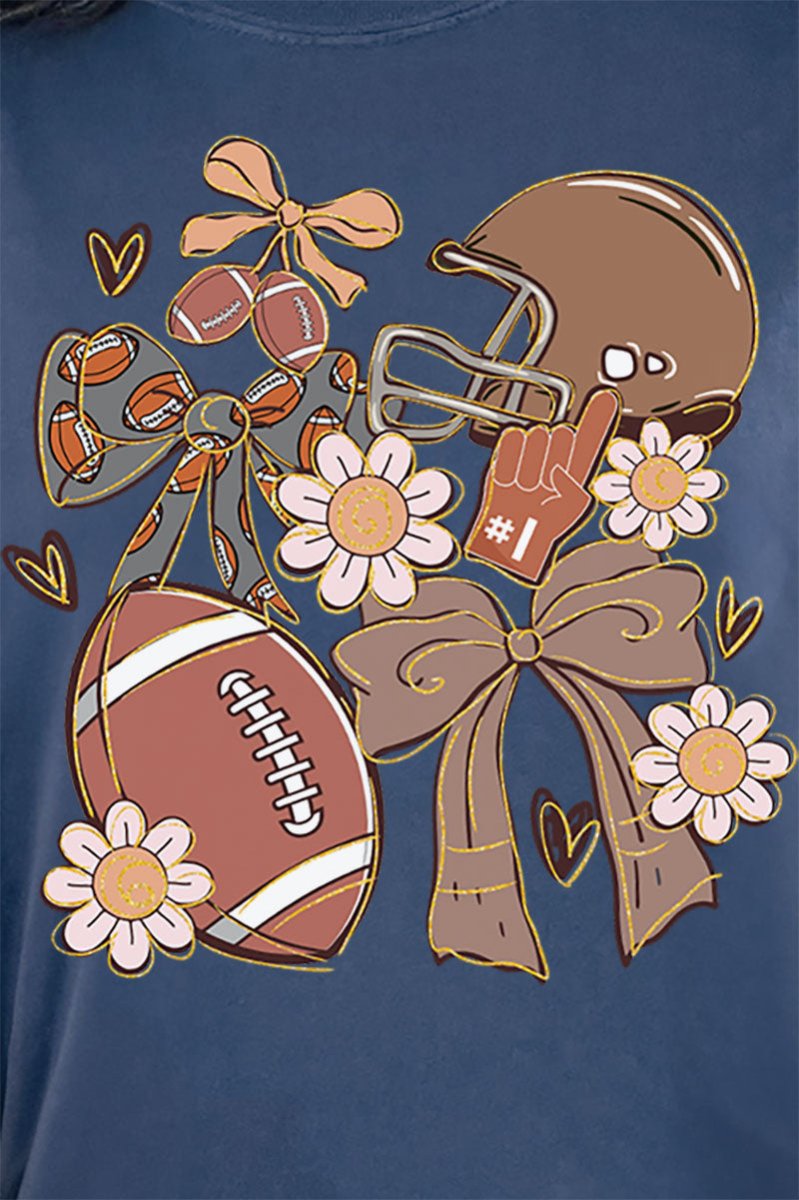 Coquette Daisy Gameday Comfort Colors Adult Ring - Spun Cotton Tee - Wholesale Accessory Market