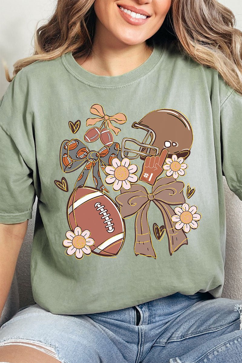 Coquette Daisy Gameday Comfort Colors Adult Ring - Spun Cotton Tee - Wholesale Accessory Market