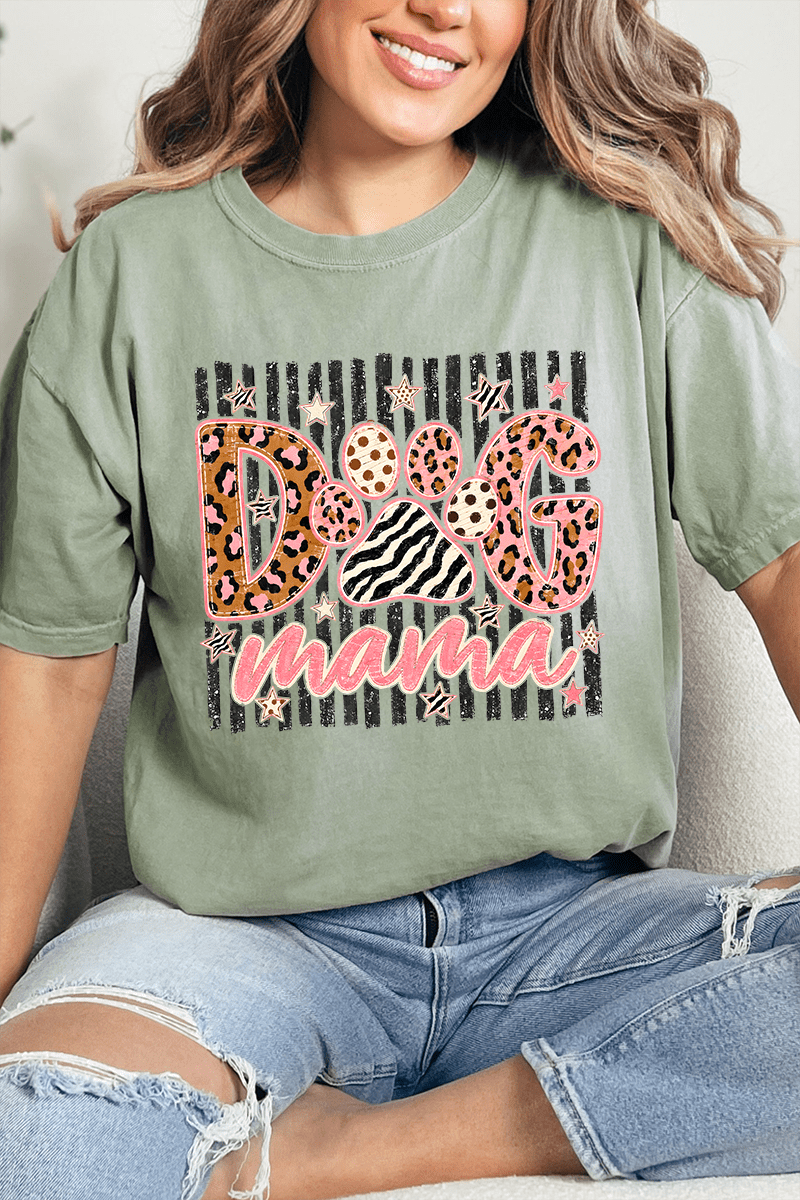 Dog Mama Wild & Sweet Comfort Colors Adult Ring-Spun Cotton Tee - Wholesale Accessory Market