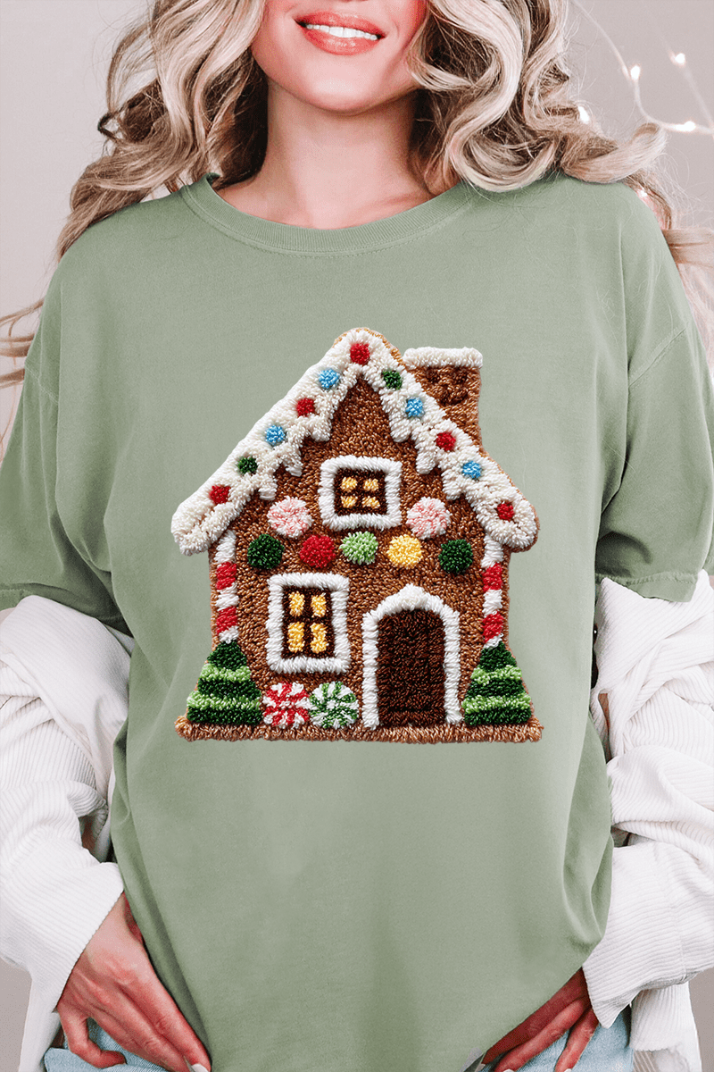 Faux Yarn Merry Manor Comfort Colors Adult Ring - Spun Cotton Tee - Wholesale Accessory Market