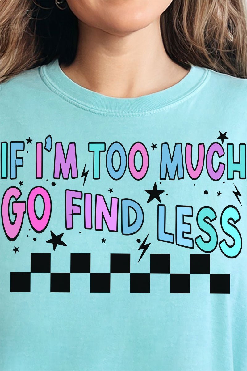 Go Find Less Comfort Colors Adult Ring - Spun Cotton Tee - Wholesale Accessory Market