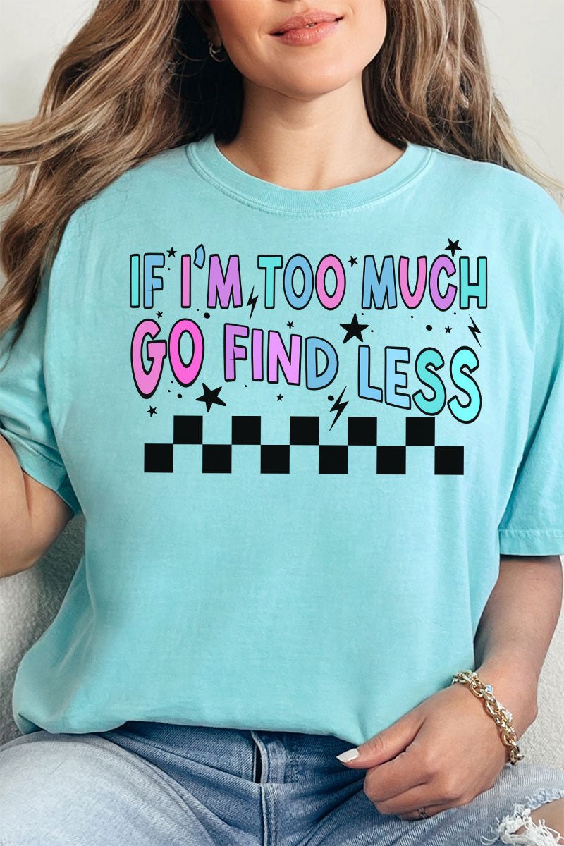 Go Find Less Comfort Colors Adult Ring - Spun Cotton Tee - Wholesale Accessory Market