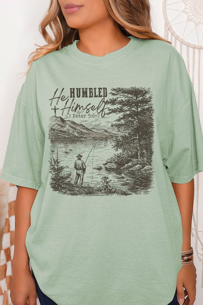 He Humbled Himself Comfort Colors Adult Ring - Spun Cotton Tee - Wholesale Accessory Market