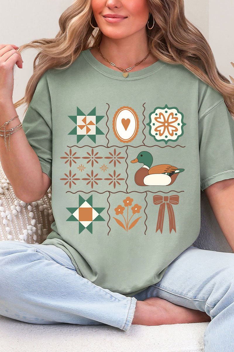 Homestead Duck Comfort Colors Adult Ring - Spun Cotton Tee - Wholesale Accessory Market