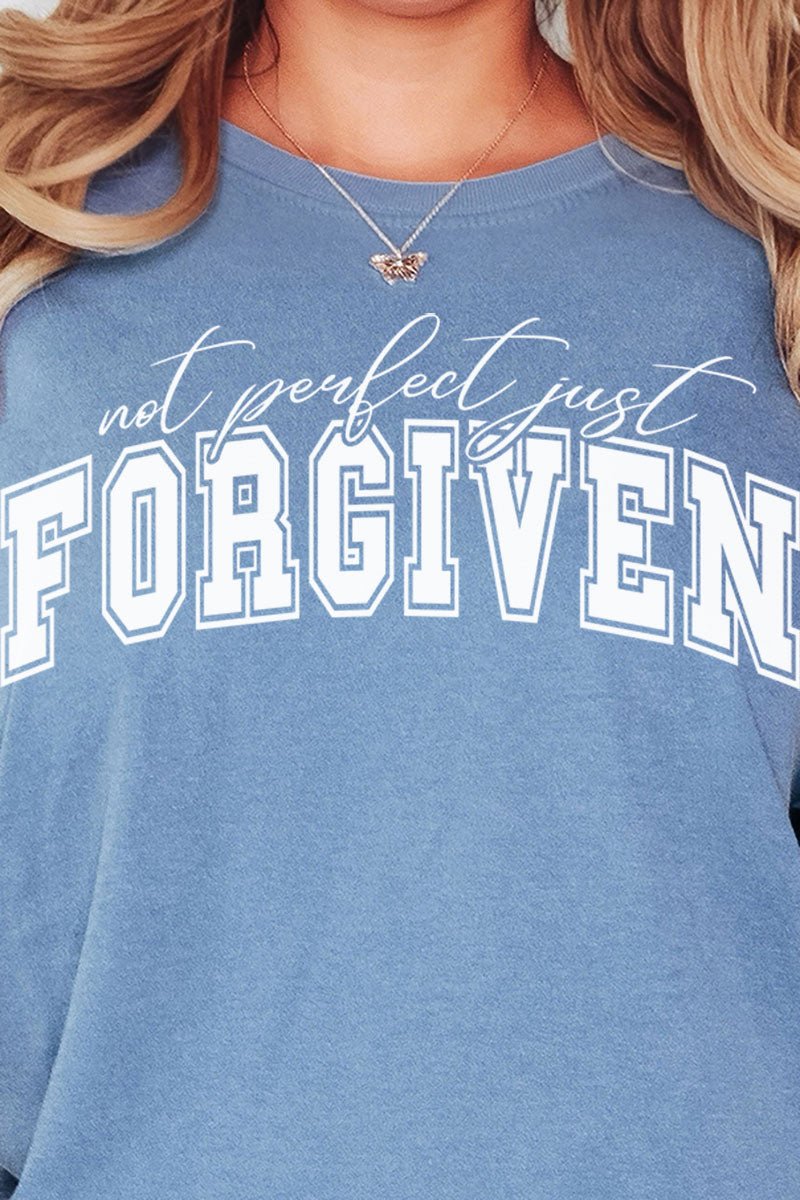Just Forgiven Comfort Colors Adult Ring - Spun Cotton Tee - Wholesale Accessory Market