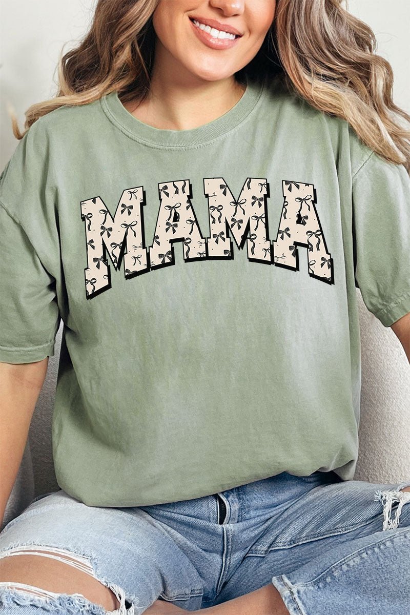 Khaki Coquette Mama Comfort Colors Adult Ring - Spun Cotton Tee - Wholesale Accessory Market