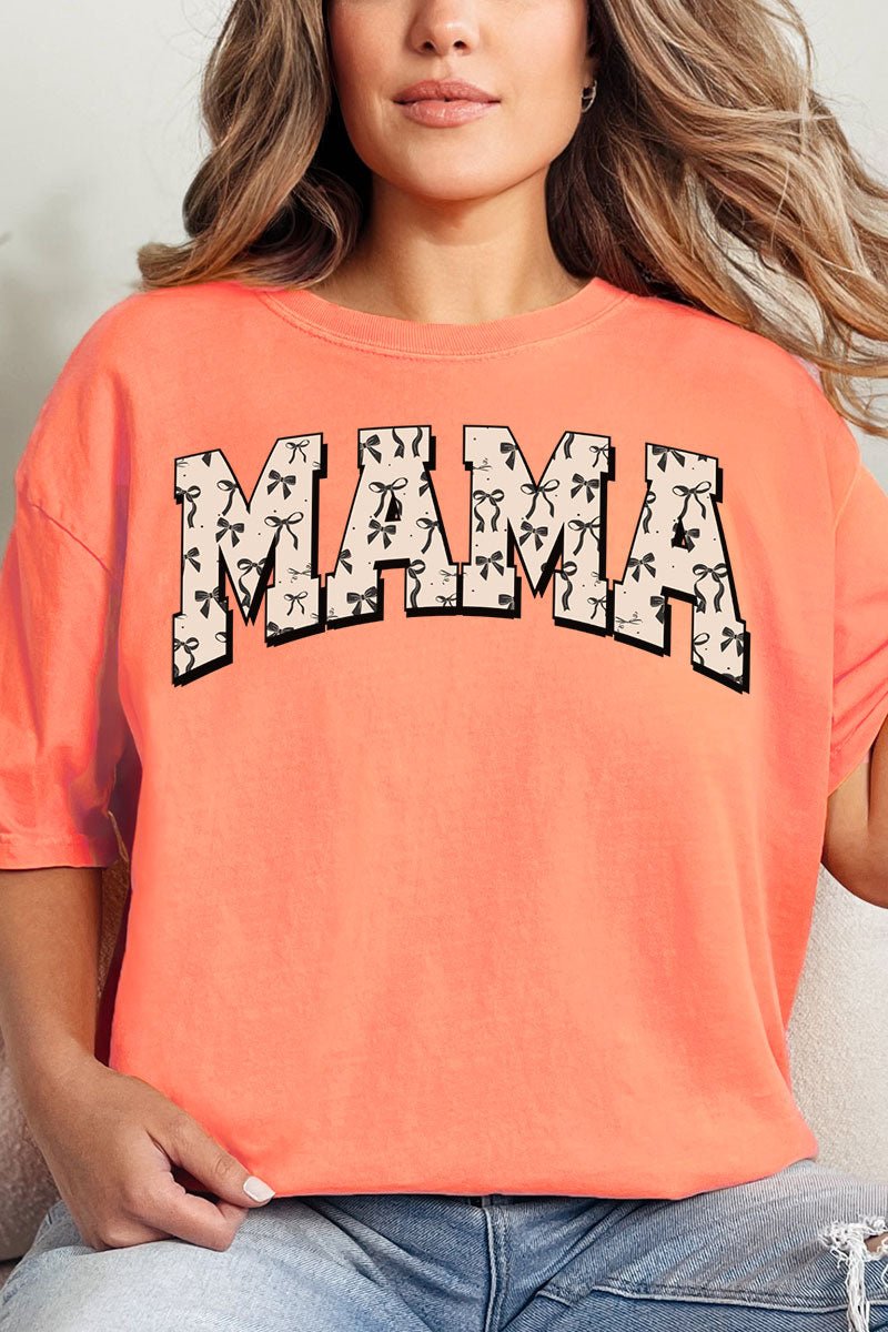 Khaki Coquette Mama Comfort Colors Adult Ring - Spun Cotton Tee - Wholesale Accessory Market