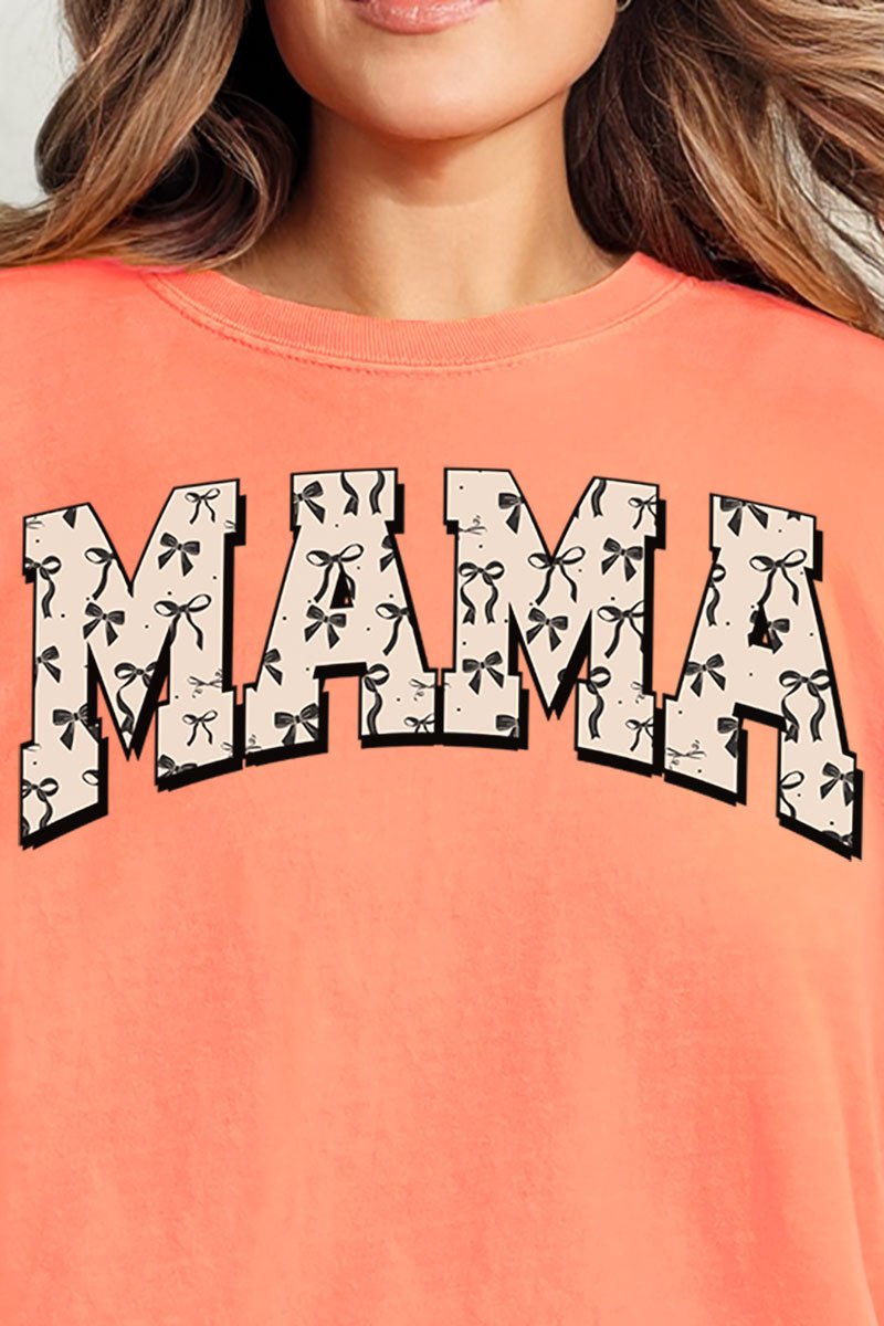 Khaki Coquette Mama Comfort Colors Adult Ring - Spun Cotton Tee - Wholesale Accessory Market