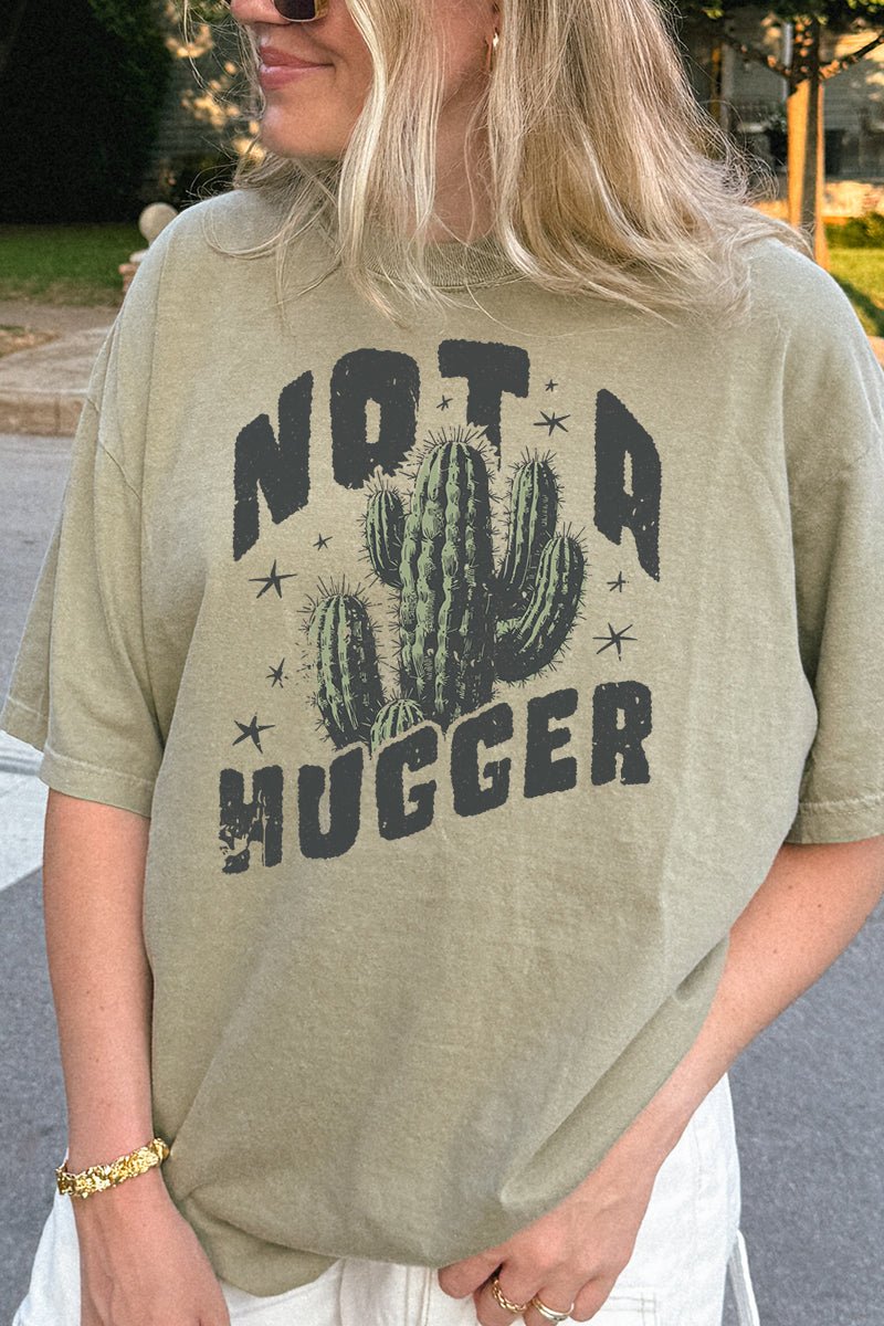 Not A Hugger Comfort Colors Adult Ring - Spun Cotton Tee - Wholesale Accessory Market