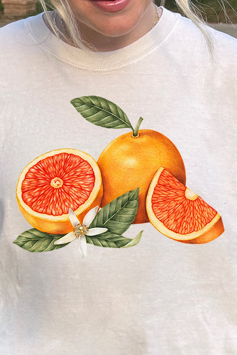 Orange Blossom Comfort Colors Adult Ring - Spun Cotton Tee - Wholesale Accessory Market