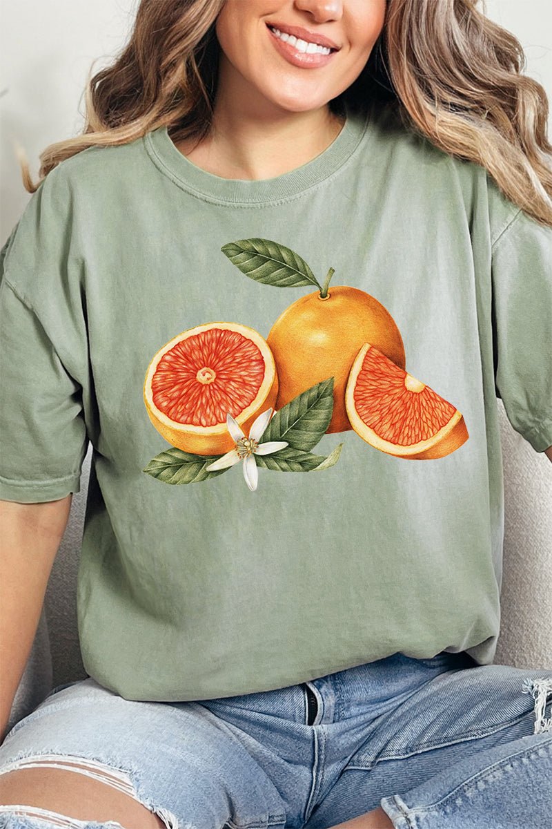Orange Blossom Comfort Colors Adult Ring - Spun Cotton Tee - Wholesale Accessory Market