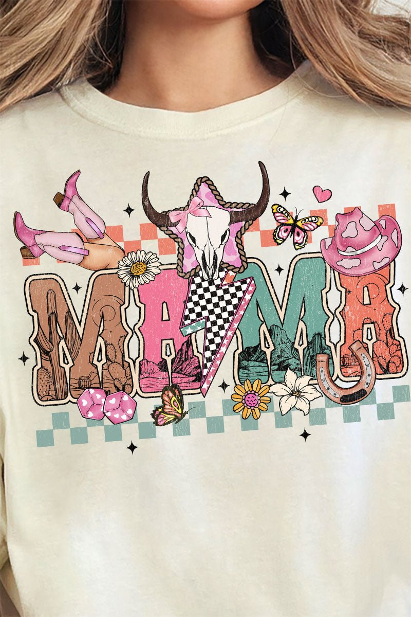 Outlaw Mama Comfort Colors Adult Ring - Spun Cotton Tee - Wholesale Accessory Market