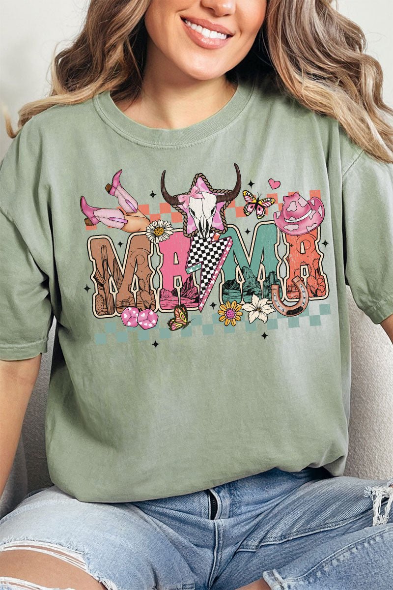 Outlaw Mama Comfort Colors Adult Ring - Spun Cotton Tee - Wholesale Accessory Market