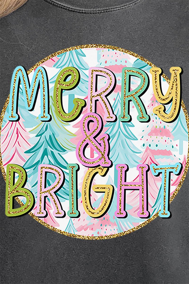 Pastel Merry And Bright Comfort Colors Adult Ring - Spun Cotton Tee - Wholesale Accessory Market