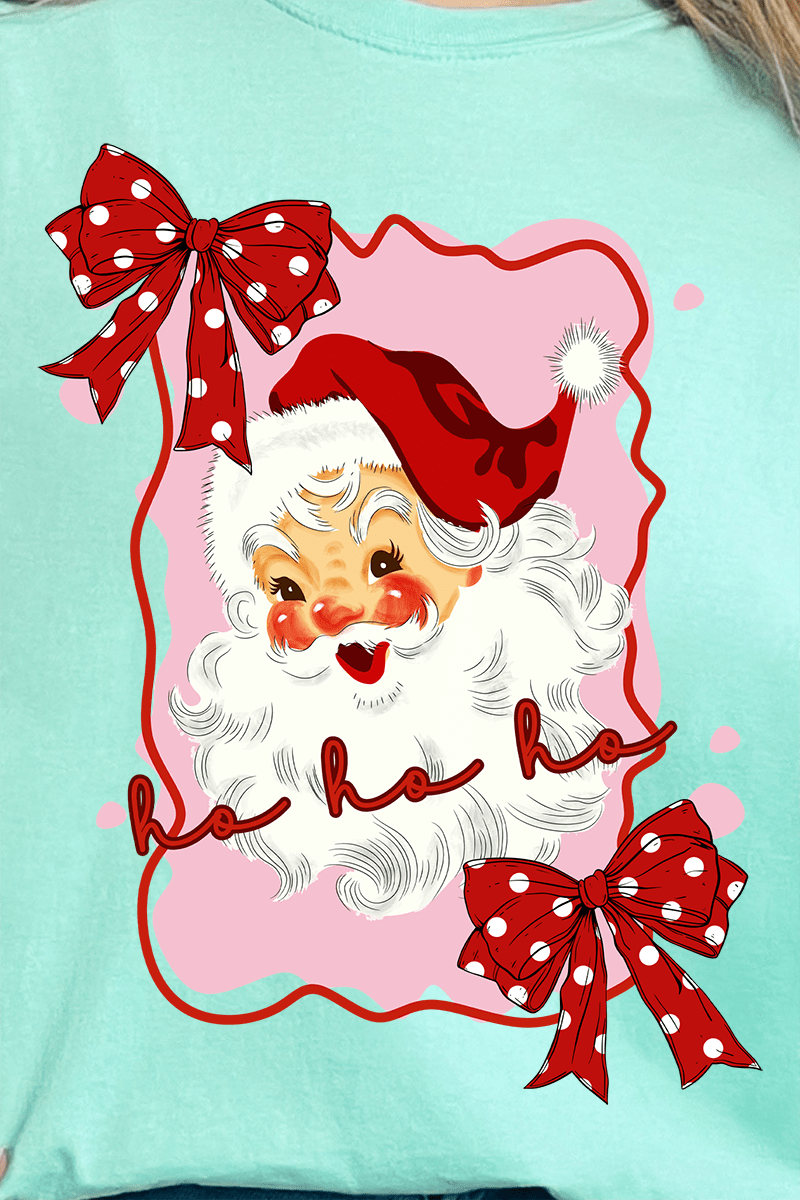 Preppy Santa Coquette Comfort Colors Adult Ring - Spun Cotton Tee - Wholesale Accessory Market