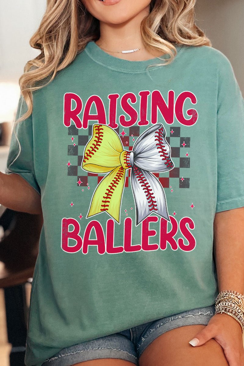 Raising Ballers Comfort Colors Adult Ring - Spun Cotton Tee - Wholesale Accessory Market