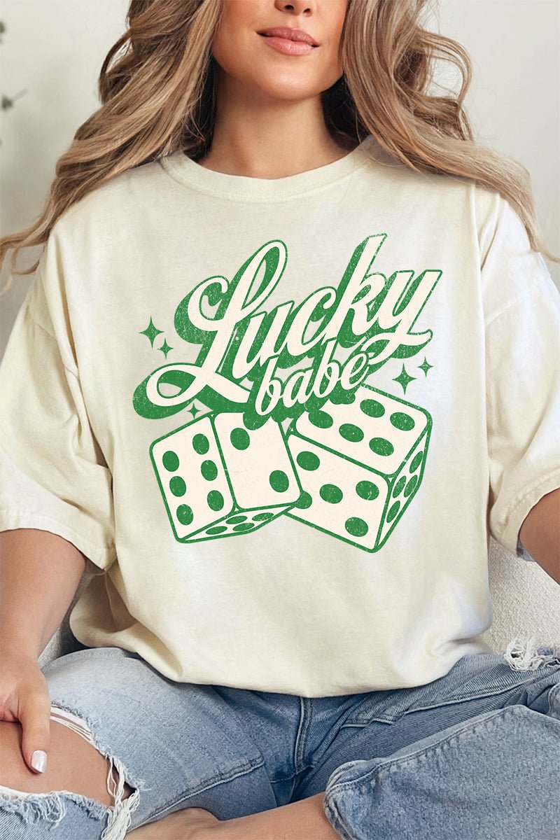 Shamrock Babe Comfort Colors Adult Ring - Spun Cotton Tee - Wholesale Accessory Market