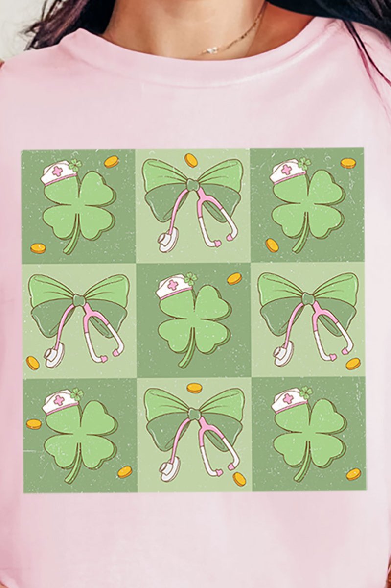 Shamrock Care Comfort Colors Adult Ring - Spun Cotton Tee - Wholesale Accessory Market