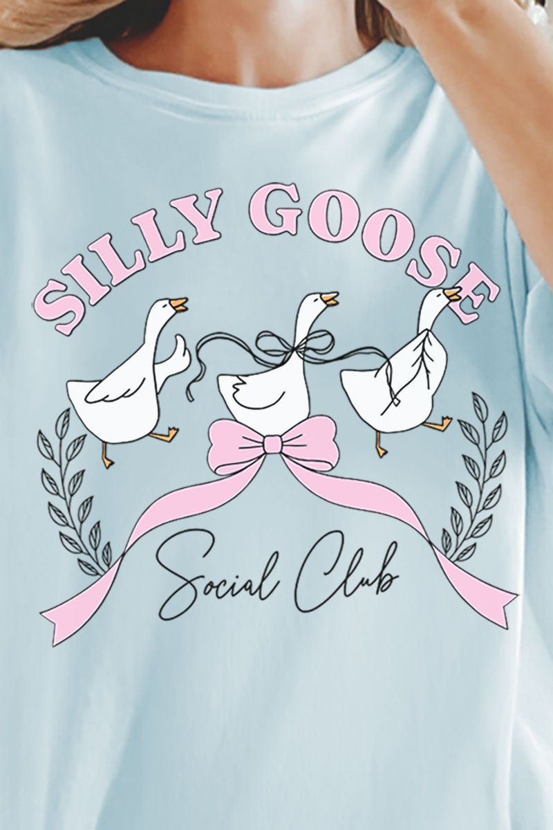 Silly Goose Social Club Comfort Colors Adult Ring - Spun Cotton Tee - Wholesale Accessory Market