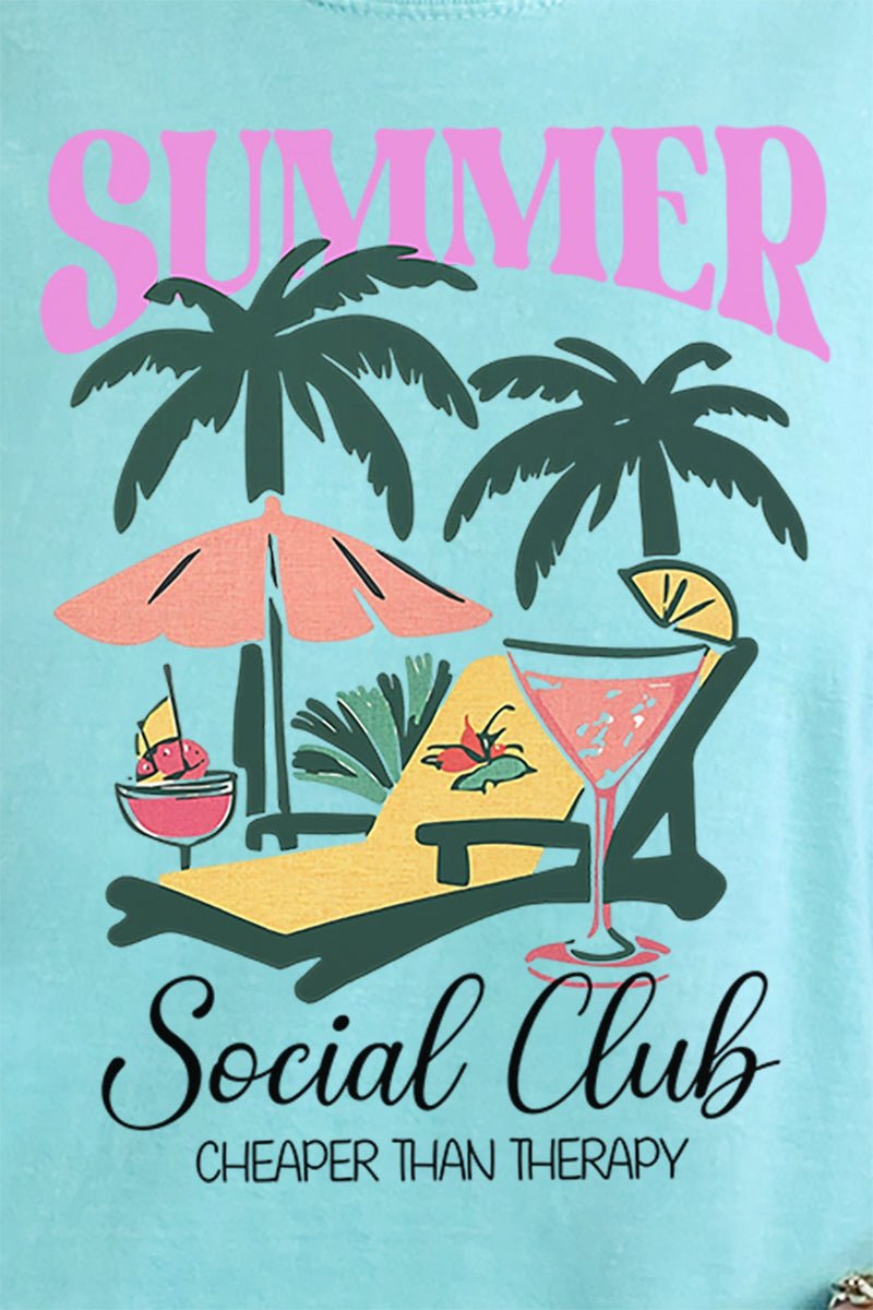 Summer Social Club Comfort Colors Adult Ring - Spun Cotton Tee - Wholesale Accessory Market
