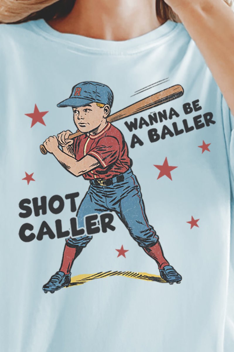 Wanna Be A Baller Comfort Colors Adult Ring - Spun Cotton Tee - Wholesale Accessory Market