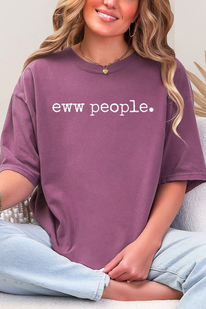Eww People. Comfort Colors Adult Ring - Spun Cotton Tee - Wholesale Accessory Market
