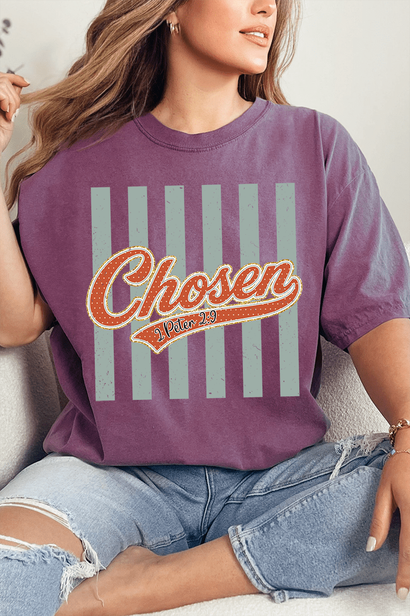 Team Chosen Comfort Colors Adult Ring-Spun Cotton Tee - Wholesale Accessory Market