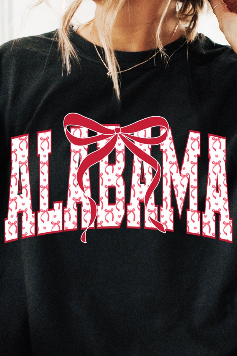Coquette Varsity Alabama Comfort Colors Adult Ring - Spun Cotton Tee - Wholesale Accessory Market