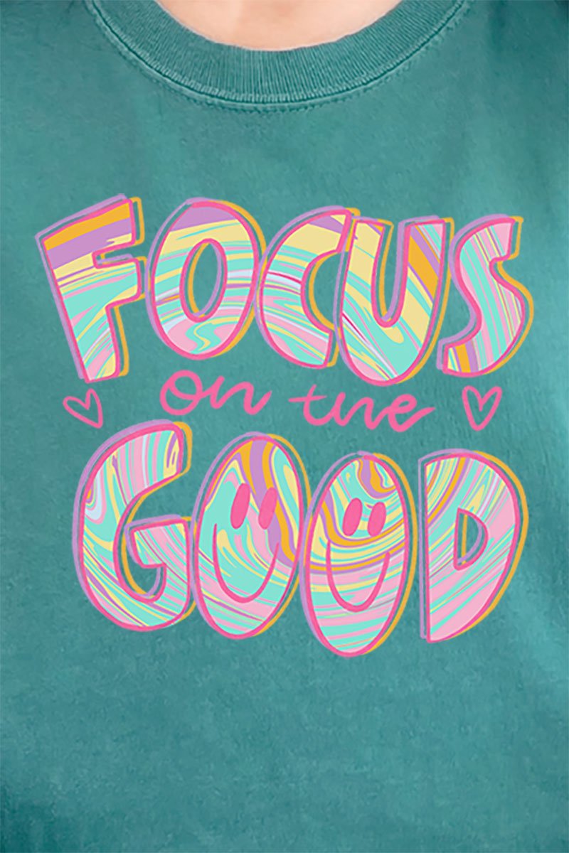 Focus On The Good Comfort Colors Adult Ring - Spun Cotton Tee - Wholesale Accessory Market