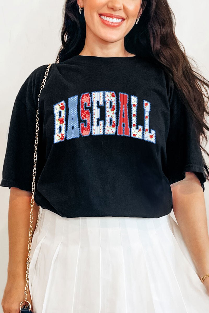 Stitched In Tradition Baseball Comfort Colors Adult Ring - Spun Cotton Tee - Wholesale Accessory Market