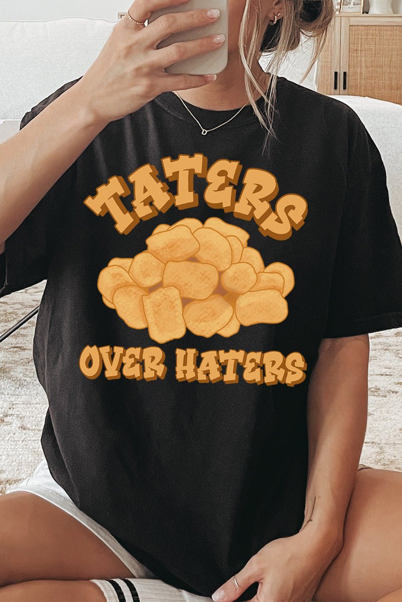 Taters Over Haters Comfort Colors Adult Ring - Spun Cotton Tee - Wholesale Accessory Market