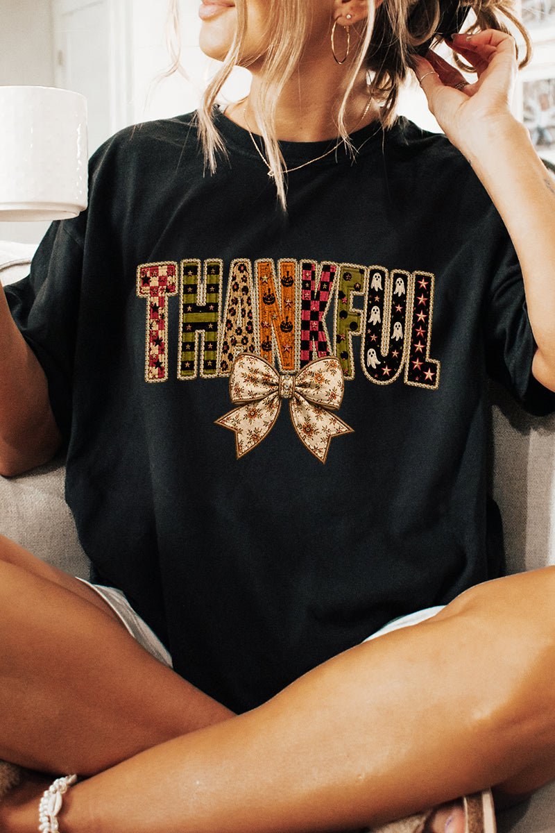 Thankful Fall Spirit Comfort Colors Adult Ring-Spun Cotton Tee - Wholesale Accessory Market