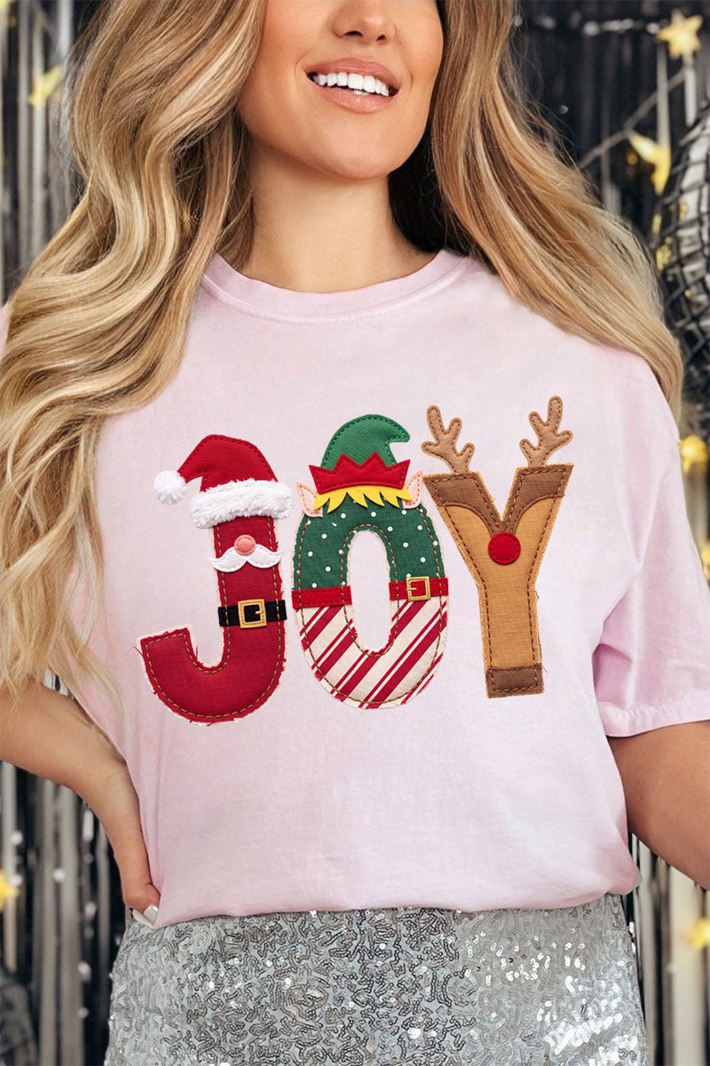 Christmas Characters Joy Comfort Colors Adult Ring-Spun Cotton Tee - Wholesale Accessory Market