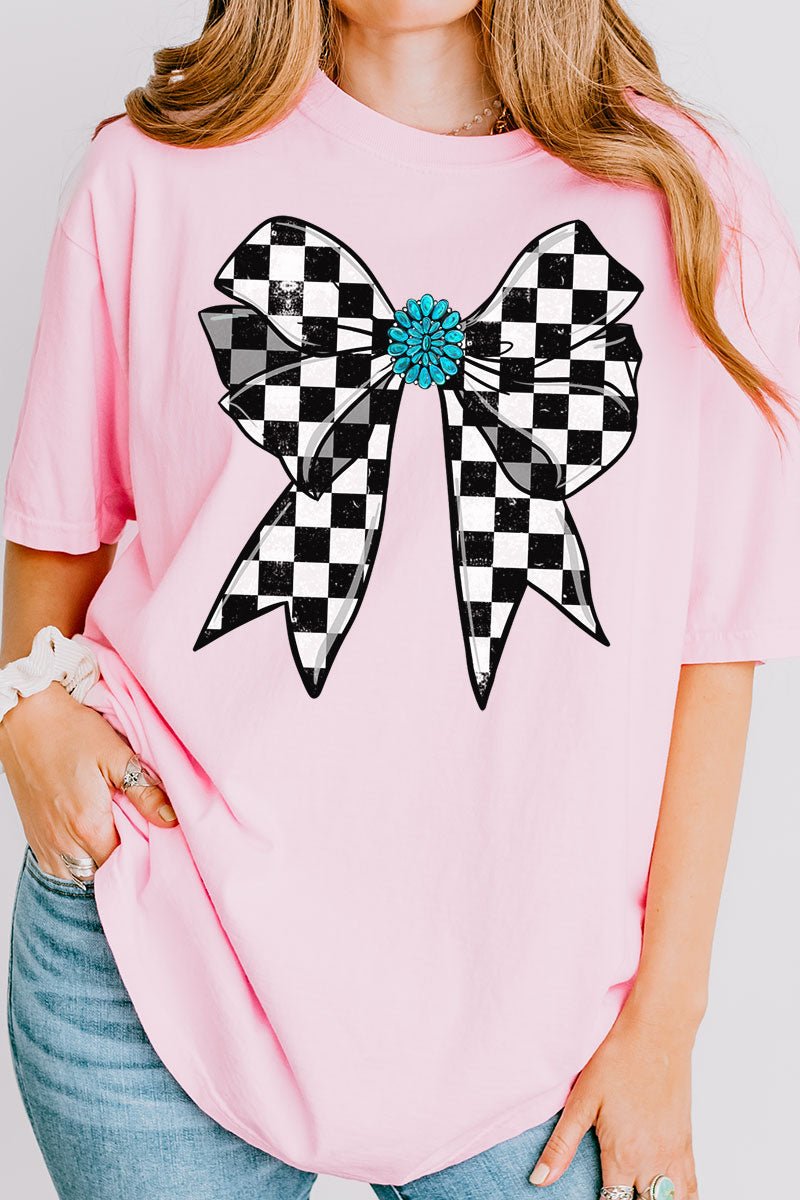 Concho Coquette Comfort Colors Adult Ring - Spun Cotton Tee - Wholesale Accessory Market