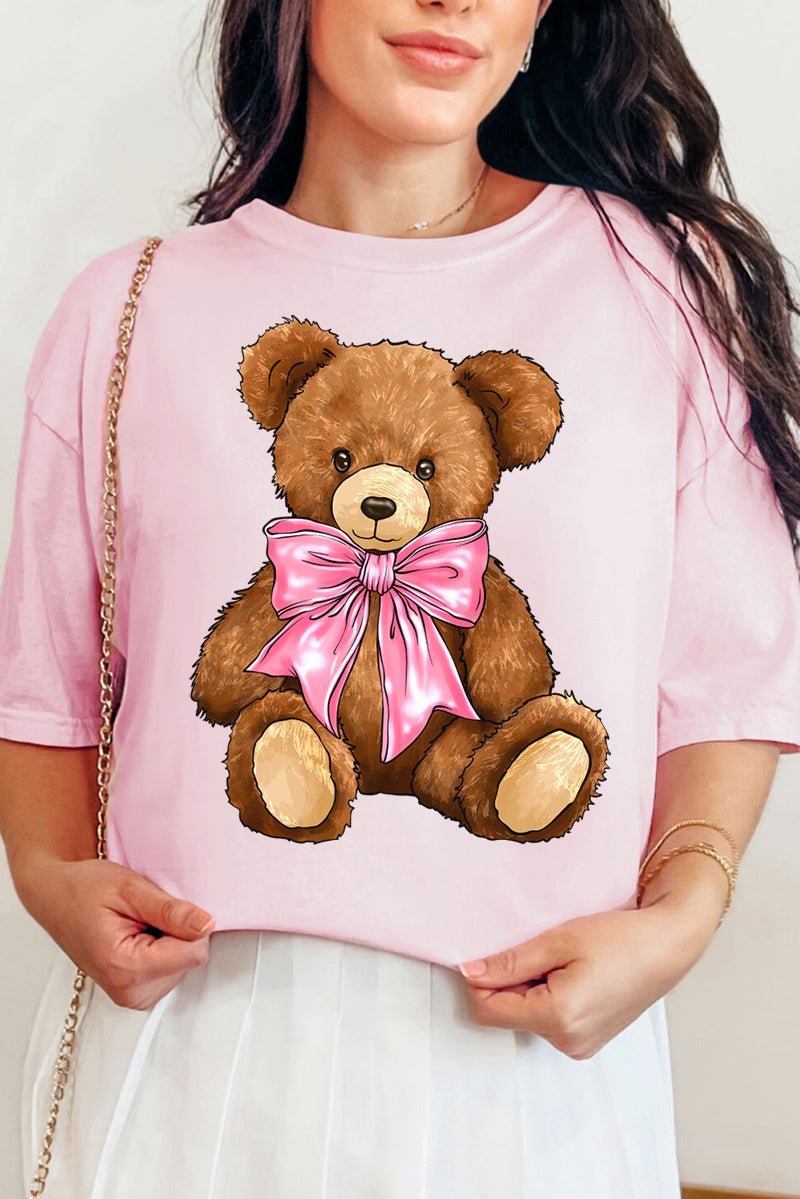 Coquette Bow Bliss Comfort Colors Adult Ring - Spun Cotton Tee - Wholesale Accessory Market