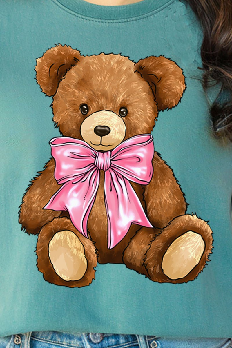 Coquette Bow Bliss Comfort Colors Adult Ring - Spun Cotton Tee - Wholesale Accessory Market