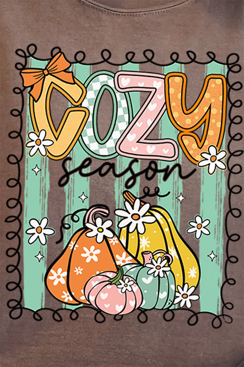 Cozy Season Swirl Comfort Colors Adult Ring - Spun Cotton Tee - Wholesale Accessory Market