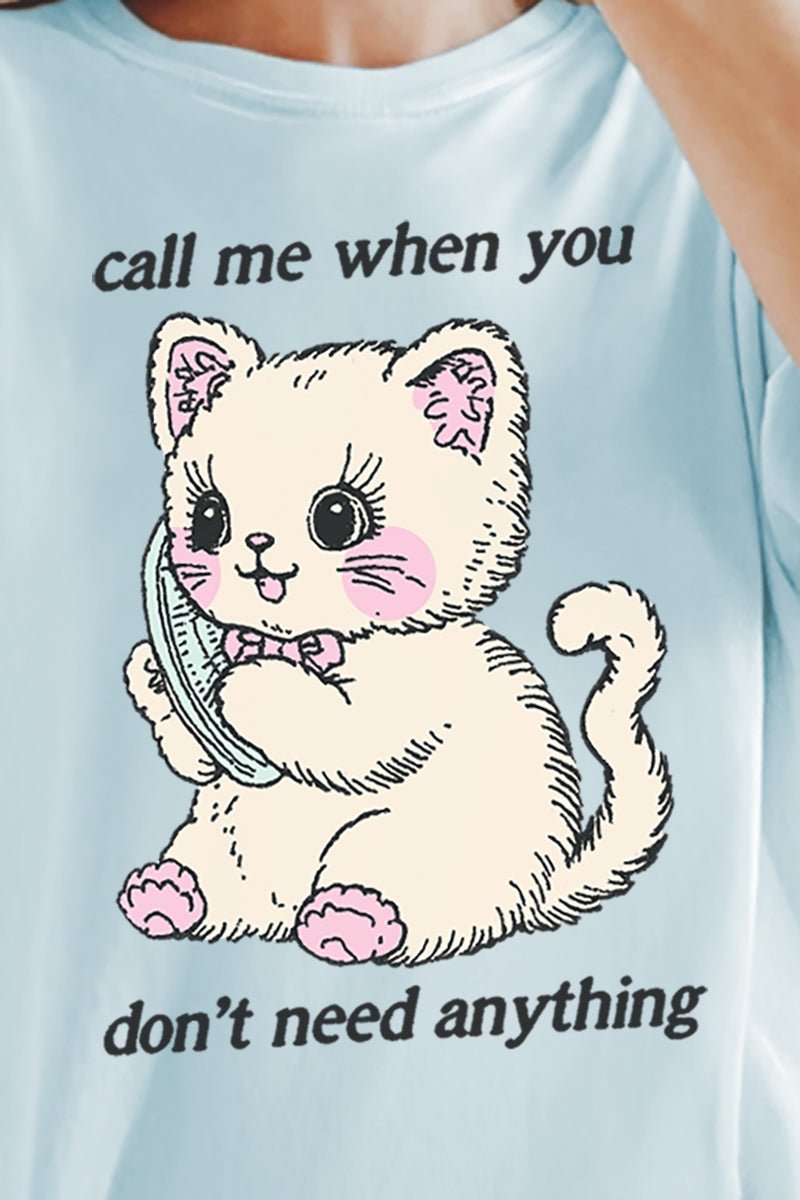 Don't Call Me Comfort Colors Adult Ring - Spun Cotton Tee - Wholesale Accessory Market