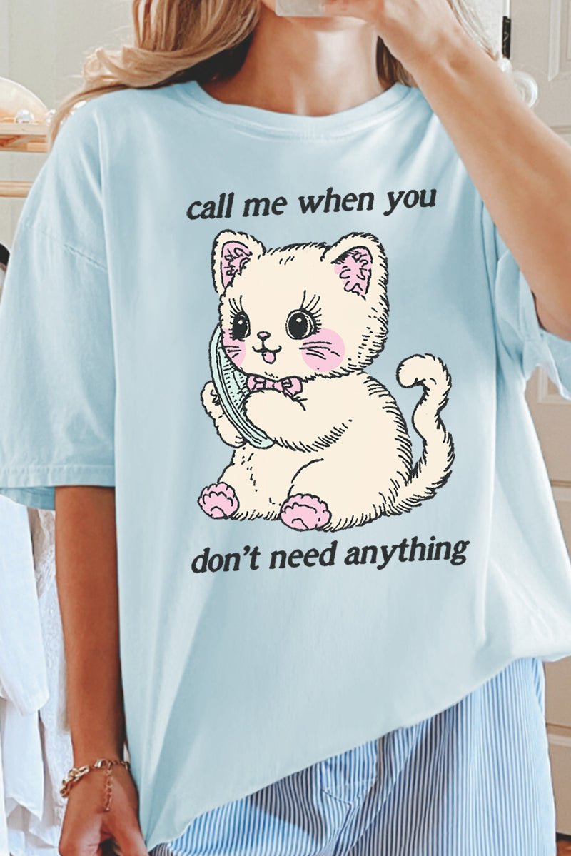 Don't Call Me Comfort Colors Adult Ring - Spun Cotton Tee - Wholesale Accessory Market