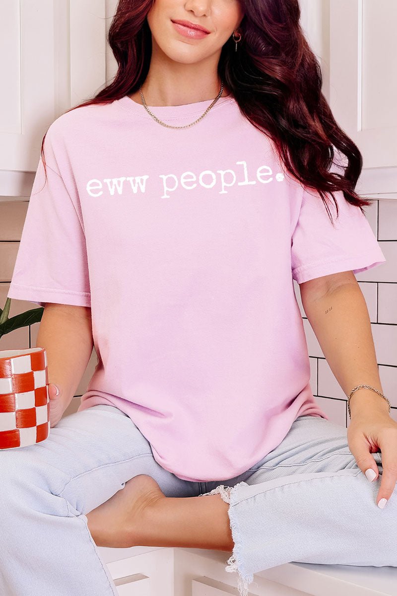 Eww People. Comfort Colors Adult Ring - Spun Cotton Tee - Wholesale Accessory Market