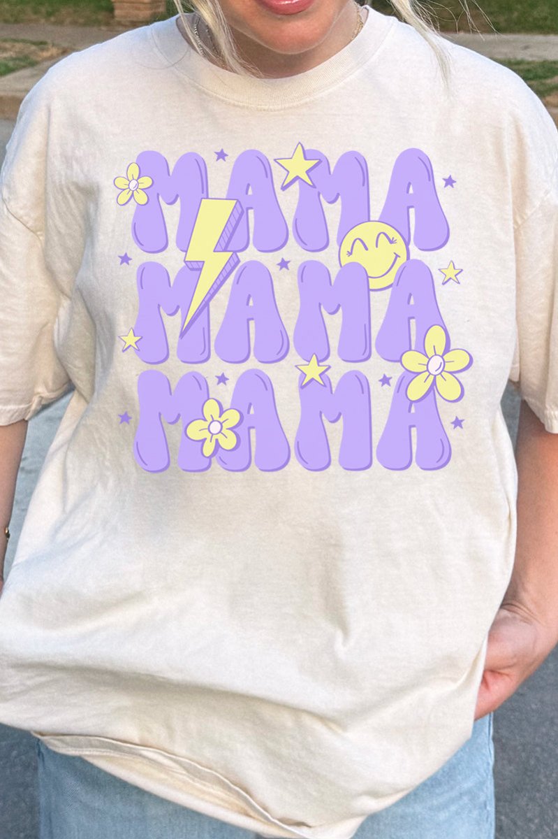 Hippie Spring Mama Comfort Colors Adult Ring - Spun Cotton Tee - Wholesale Accessory Market
