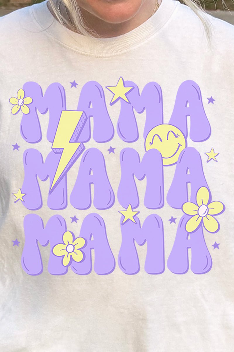 Hippie Spring Mama Comfort Colors Adult Ring - Spun Cotton Tee - Wholesale Accessory Market