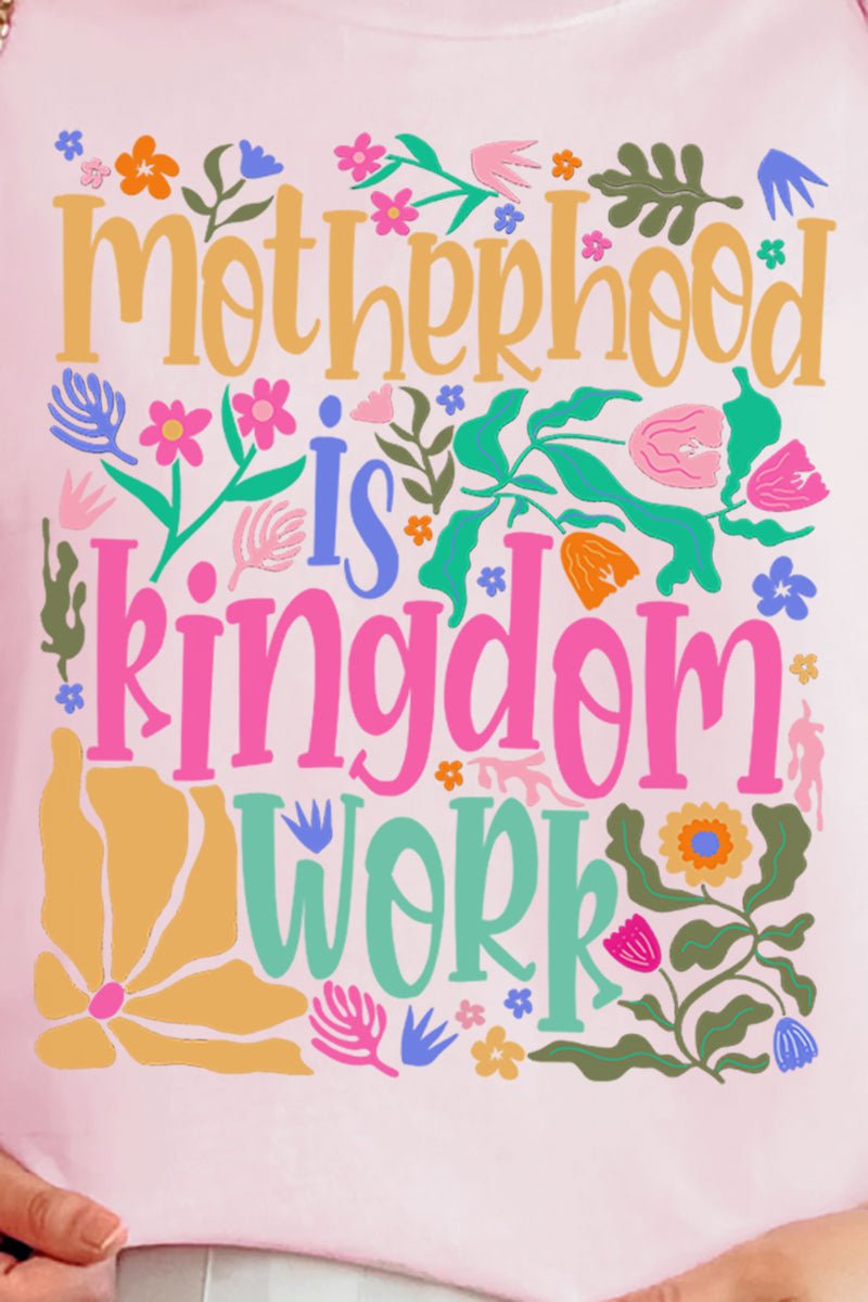 Kingdom Work Comfort Colors Adult Ring - Spun Cotton Tee - Wholesale Accessory Market