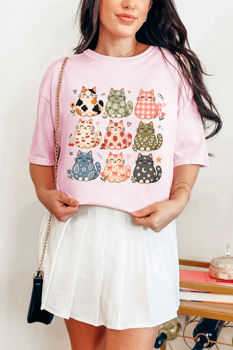 Kitty Crew Comfort Colors Adult Ring-Spun Cotton Tee - Wholesale Accessory Market