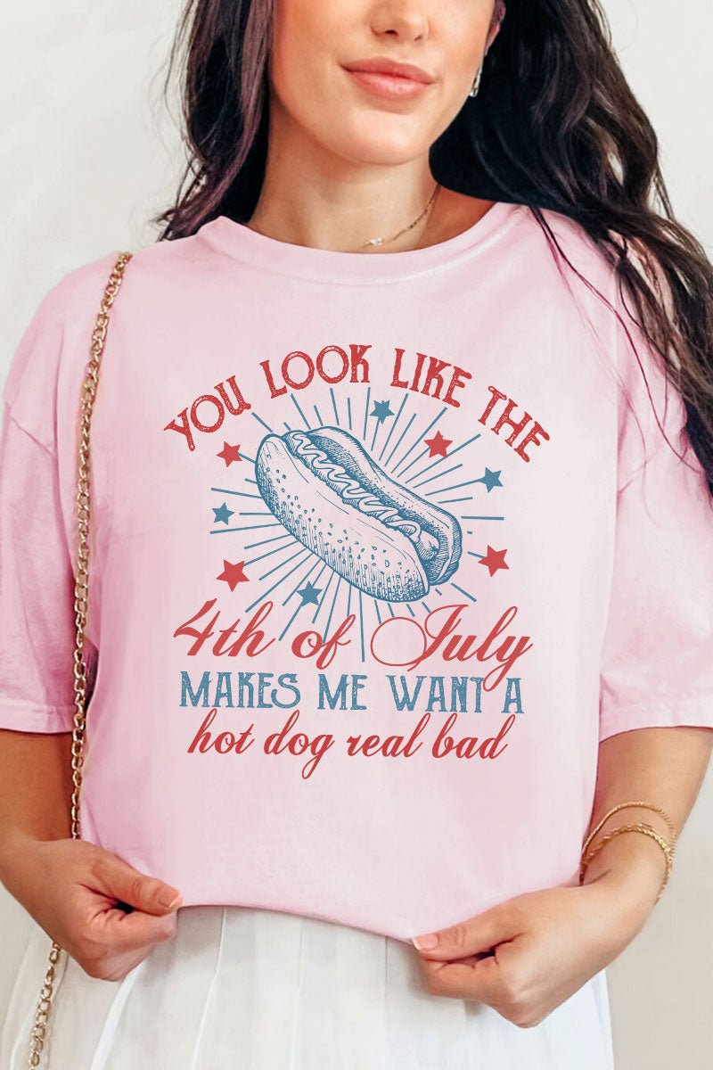 Look Like The 4th Of July Comfort Colors Adult Ring - Spun Cotton Tee - Wholesale Accessory Market