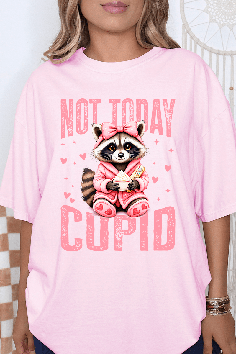 Not Today Cupid Comfort Colors Adult Ring - Spun Cotton Tee - Wholesale Accessory Market