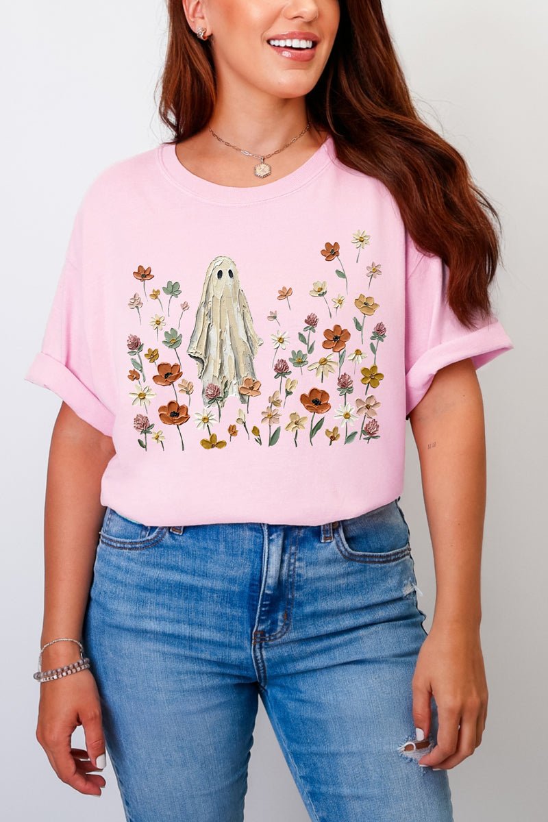 Painted Haunted Meadow Comfort Colors Adult Ring-Spun Cotton Tee - Wholesale Accessory Market