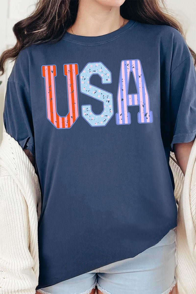 Pastel American Dreamin' Comfort Colors Adult Ring - Spun Cotton Tee - Wholesale Accessory Market